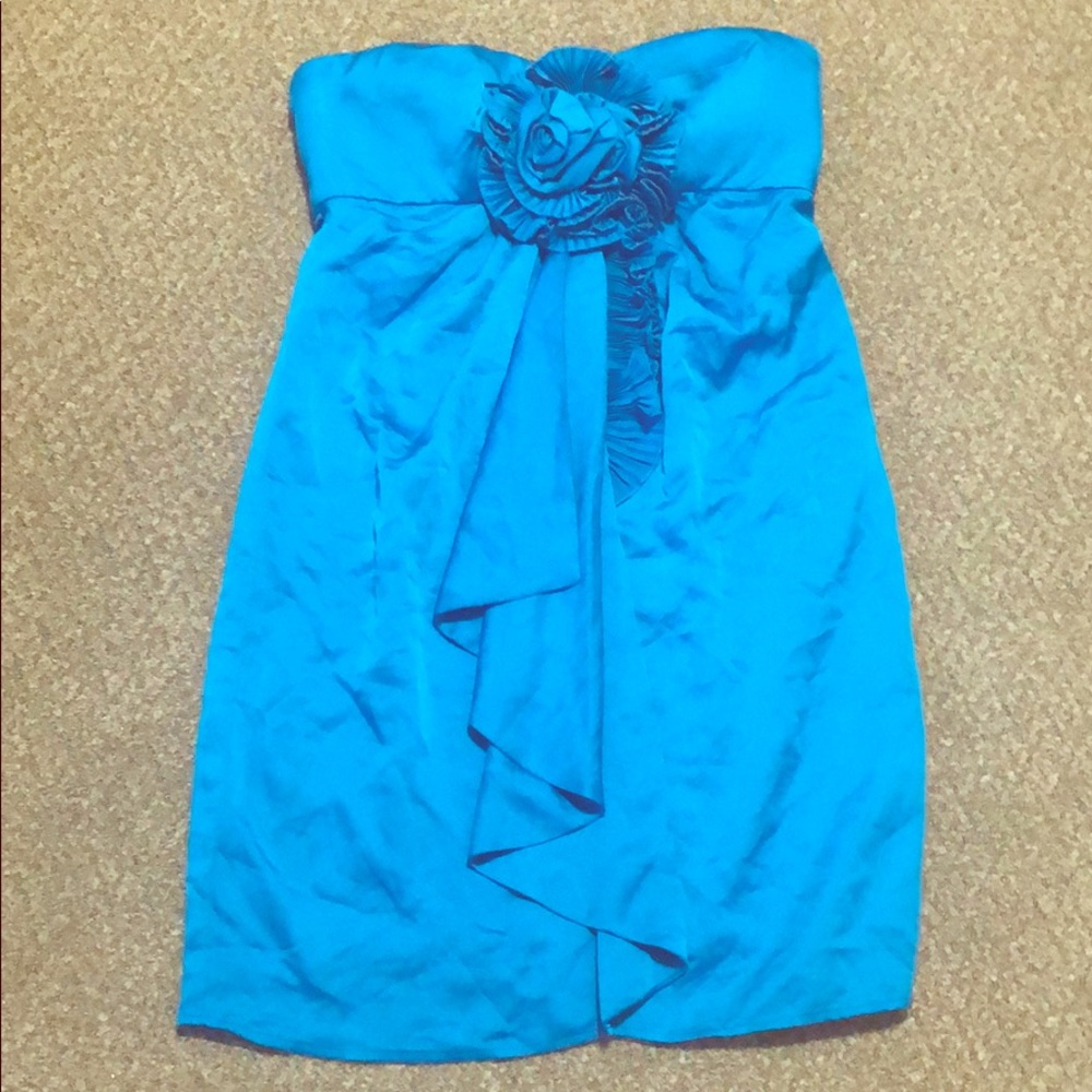 Max & Cleo Strapless Cocktail Mini Dress